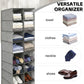 20 Sections Hanging Shoe Organizer for Closet
