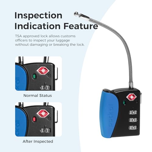 TSA Approved Travel Luggage Locks