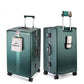 Super Large Aluminum Frame Checked Zipperless Luggage