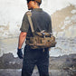 Tactical Range Bag Outdoor Sling Backpack Hiking Fanny Waist Pack