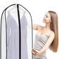 Zilink Breathable Dress Bags for Gowns Long 72” Wedding Dress Storage Bags Silky Dress Bags for Closet Storage with 7" Gussted Wrinkle Free for Long Evening Dresses Puffy Dress Storage, Set of 2