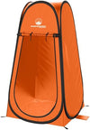 Wakeman Pop Up Changing Tent, 3.3 x 3.3 x 6.2ft, Camping Shower Tent for Portable Toilet Stall or Dressing Room with Carry Bag for Camping, Beach, or Tailgate, Polyester