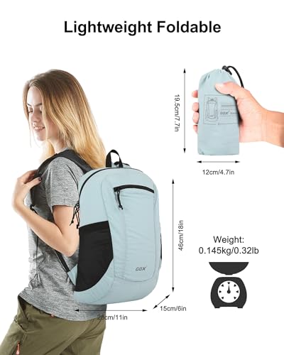 Foldable 20l Backpack For Travel Lightweight Hiking Packable Daypack for Men Travel Camping Outdoor Bag Women