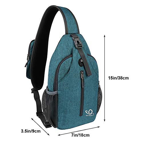 Crossbody Sling Backpack Sling Bag Travel Hiking Chest Bags Daypack