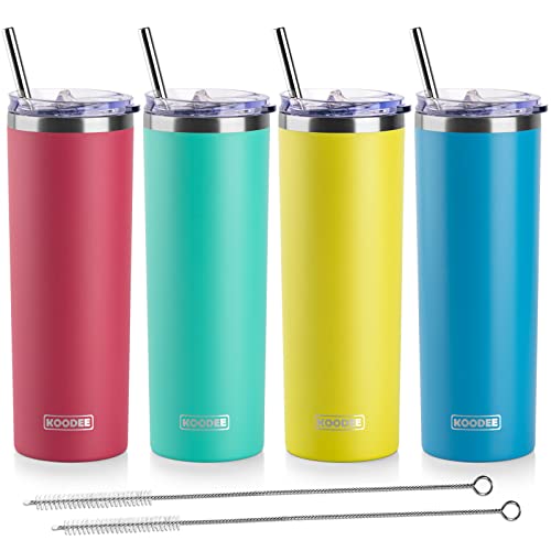 20 oz Tumbler with Lid and Straw
