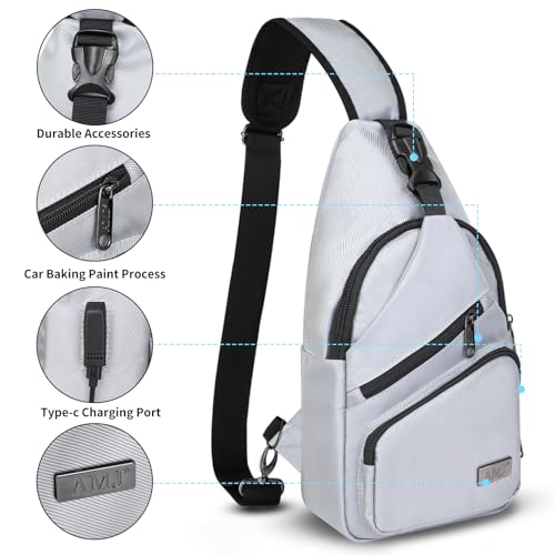 Crossbody Sling Bag Men Women