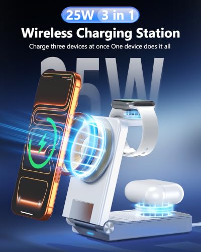 25W 3 in 1 Charging Station