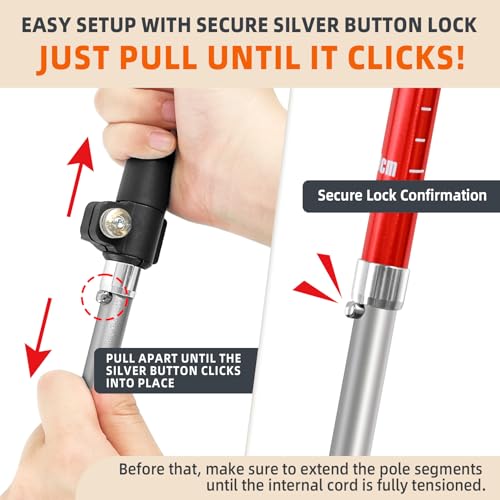 Collapsible Trekking Poles for Hiking