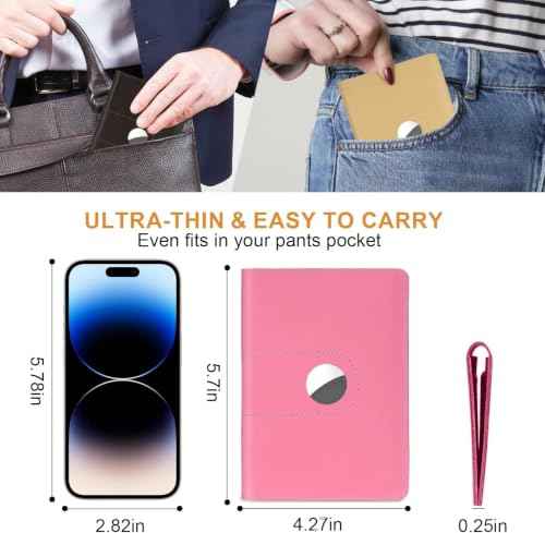 Full Grain Leather Passport Holder Cover for Men and Women Travel