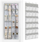 24 Pockets Over the Door Shoe Organizer Hanging Shoe Organizer for Closet