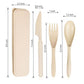 Reusable Travel Utensils Set with Case