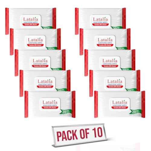 Hand Wipes Pack of 10 (200 Count)