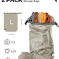 Compression Travel Laundry Bag for Dirty Clothes (2 Count)