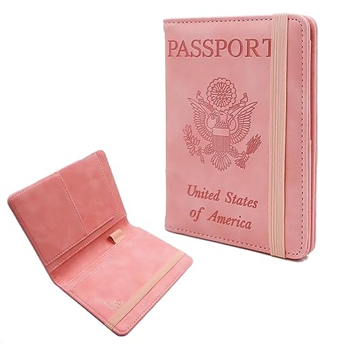 Premium Leather Passport Holder Covers Case