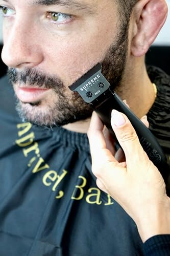 2-in-1 T-Shaper Trimmer & Crunch Foil Shaver | STF602 Electric Razor & ST5206 DLC Beard Trimmer Barber Haircut Kit | Black (2 Count)