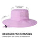 Unisex Adult Purple Fishing Hat