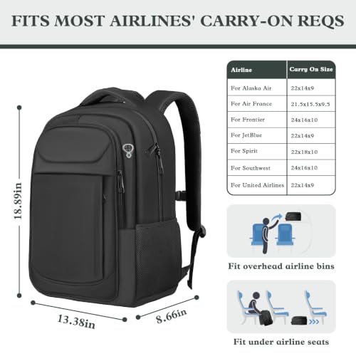 17" Travel Laptop Backpack