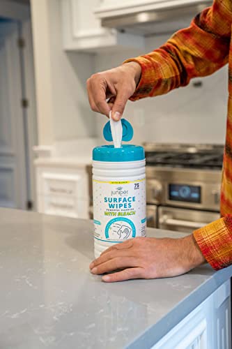 1 Pack Surface Cleaning Wipes with Bleach (75 Count)