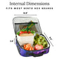 Watercolor Lunch Box for Girls