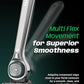 SLEEK Six Blade Razor System with Multi (4 Count)