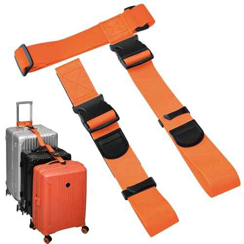 2 Pack Luggage Connector Straps