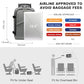 Travel Backpack Airline Approved Under Seat Personal Item Bag