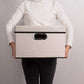 Foldable Storage Bin with Lid [5 (5 Count)