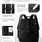 Large Travel Backpack Carry On for Women Man Black Waterproof Gym Backpacks with Laptop Compartment Mochila de Viaje Teacher Personal Item Backpack Rucksack Airplane Accessories Must Haves
