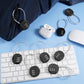 36 Pcs Combination Lock 3 Digit Gym Waterproof Padlock Resettable Bag Luggage Gate Combination Lock Outdoor for School Fence Travel Toolbox Storage (36 Count)