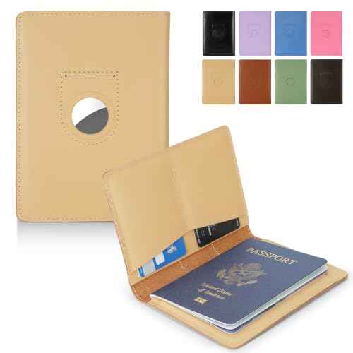 Full Grain Leather Passport Holder Cover for Men and Women Travel