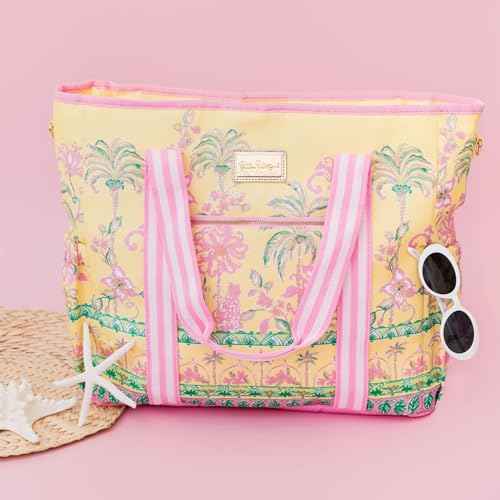Yellow Picnic and Beach Cooler Bag