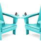Outdoor Adirondack Chair Set of 2 with Cup Holders (2 Count)