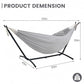 Lazy Daze Portable Hammock with Stand