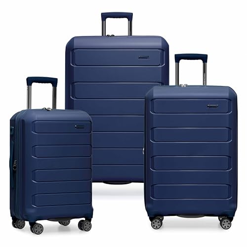 Pagosa Hardshell Expandable Luggage with Spinner Wheels (3 Piece)