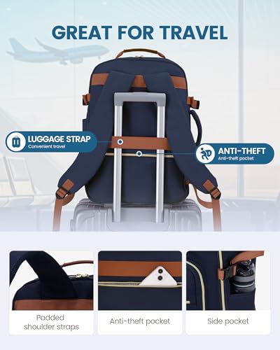 40L Travel Backpack Flight Approved Carry on Backpack