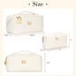 Initial Makeup Bag Personalized Gift for Women Teen Girls
