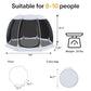 12'x12' Pop Up Screen House Tent