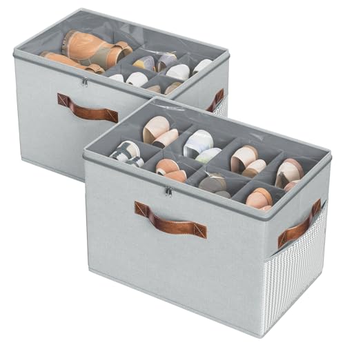 2 Pack Shoe Organizer for Closet