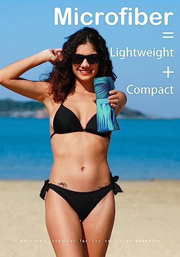 Microfiber Beach Towel (4 Count)