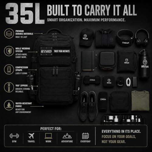 35L Tactical Gym Backpack