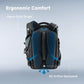 Black Snipe 25L Camera Backpack with Side Access and Dividers