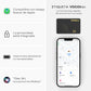 Apple MFi Certified] VOCOlinc Air Card Tag Rechargeable Wallet Tracker 1.6mm 1 Pack