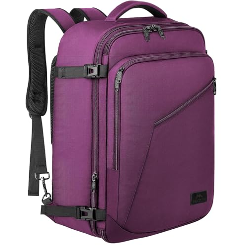 Purple Carry on Backpack for Women