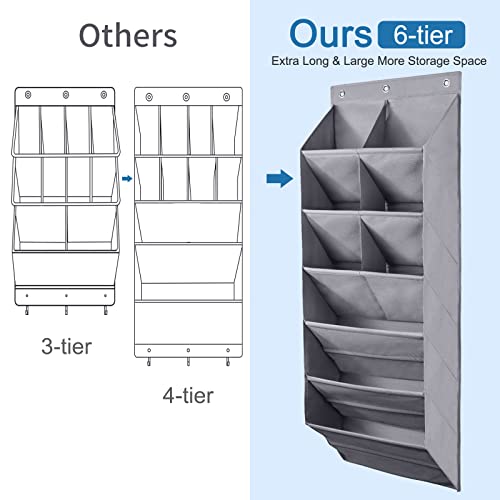 2 Pack Over the Door Shoe Organizer (2 Count)