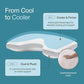 Cool+ Cut Out Adjustable Pillow King with Cooling Gel & Shoulder Cut