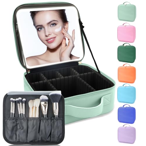 Makeup Bag with Led Mirror