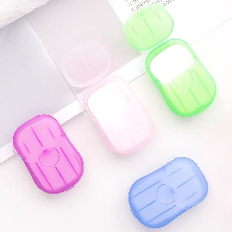 5 Boxes Disposable Soap Paper Sheets