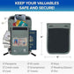 Neck Wallet Travel Pouch and RFID Blocking Passport Holder for Women and Men