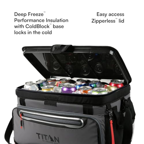 Titan 48 Can Zipperless HardBody Cooler (48 Count)