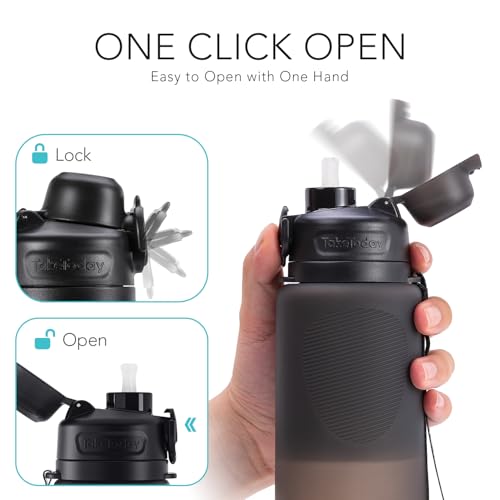Collapsible Water Bottles with Straw for International Travel